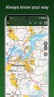 Maastokartat screenshot 1