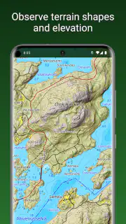 Maastokartat screenshot 2