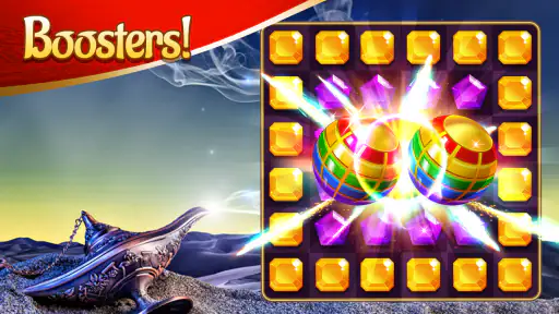 Magic Lamp - Match 3 Adventure screenshot 2