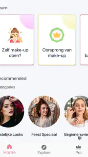 Make-up Zelfstudie App screenshot 3