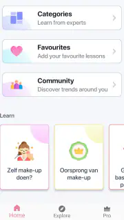 Make-up Zelfstudie App screenshot 4