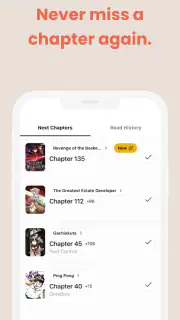 MangaTime - Manga Tracker screenshot 1