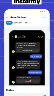 Manychat screenshot 1