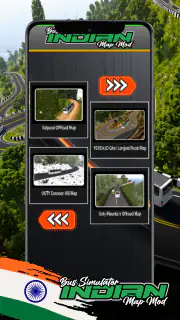 Map BUSSIN Bus Simulator India screenshot 2