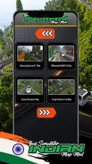 Map BUSSIN Bus Simulator India screenshot 3