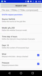 Marine Weather Pro| SailGrib screenshot 2