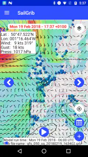 Marine Weather Pro| SailGrib screenshot 3