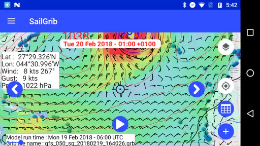 Marine Weather Pro| SailGrib screenshot 8