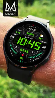 MD271 Digital watch face screenshot 4