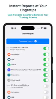 Medical and surgical logbook screenshot 4