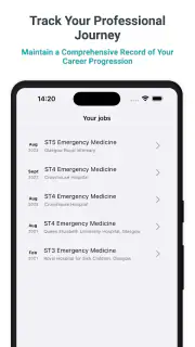Medical and surgical logbook screenshot 7