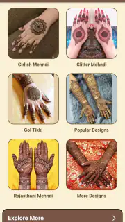 Mehandi Design Offline screenshot 2