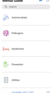 Mensa Guide screenshot 1