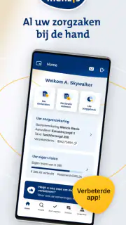 Menzis app screenshot 1