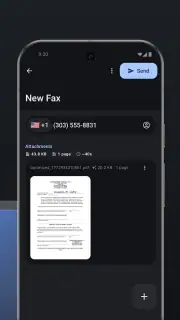 mFAX - Fax from Phone screenshot 2