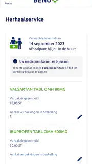 Mijn BENU screenshot 4