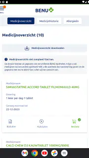 Mijn BENU screenshot 8