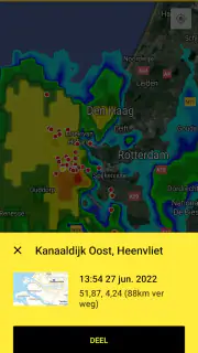 Mijn Bliksemtracker Pro screenshot 1