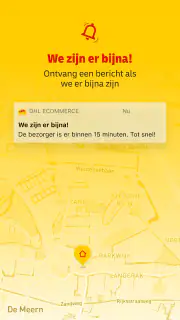 Mijn DHL screenshot 1