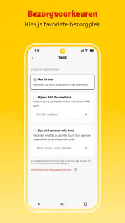Mijn DHL screenshot 4