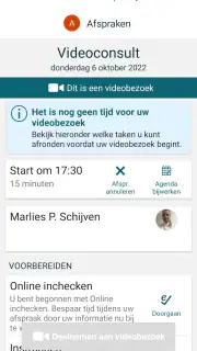 Mijn Dossier Amsterdam UMC screenshot 5