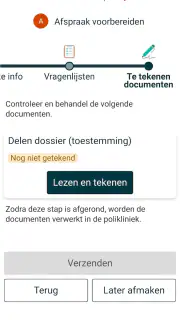 Mijn Dossier Amsterdam UMC screenshot 6