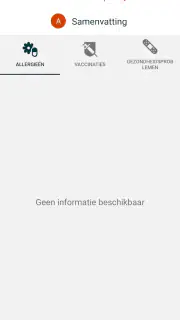Mijn Dossier Amsterdam UMC screenshot 7