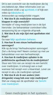 Mijn Dossier Amsterdam UMC screenshot 8