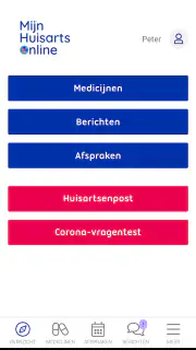 Mijn Huisarts online screenshot 1