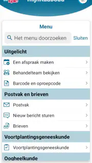 mijnRadboud screenshot 3