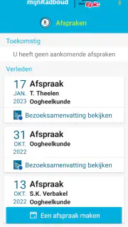 mijnRadboud screenshot 4