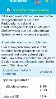 mijnRadboud screenshot 8