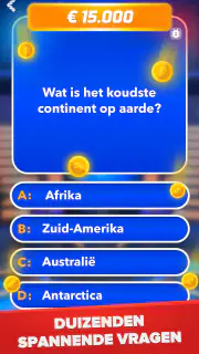 Miljonair - Quiz & Trivia spel screenshot 3