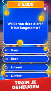 Miljonair - Quiz & Trivia spel screenshot 4