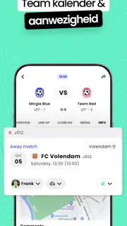 Mingle Sport | Voetbal App screenshot 2