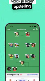 Mingle Sport | Voetbal App screenshot 3