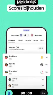 Mingle Sport | Voetbal App screenshot 5