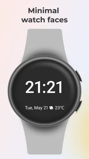 Minimalistische Wijzerplaten screenshot