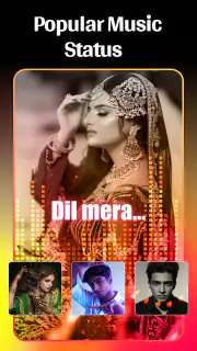 Mivi : Muziek & AI Video Maker screenshot 1