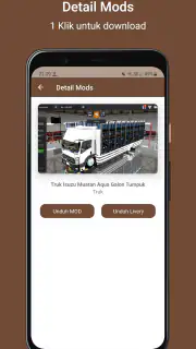 MOD Bussid Truck Basuri screenshot 5