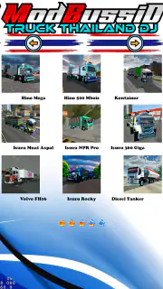 Mod Bussid Truck Thailand DJ screenshot 5