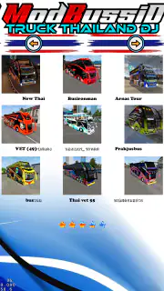 Mod Bussid Truck Thailand DJ screenshot 6