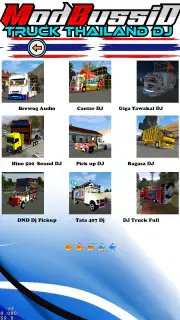 Mod Bussid Truck Thailand DJ screenshot 7