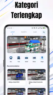 Mod Bussid Wahyu Abadi 2026 screenshot 3