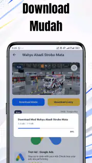 Mod Bussid Wahyu Abadi 2026 screenshot 5