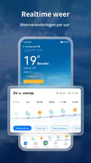 MojiWeather: weerradar screenshot 1