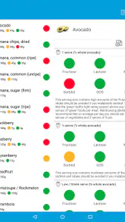Monash University FODMAP diet screenshot 8