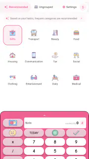 Money+ Cute Expense Tracker screenshot 2