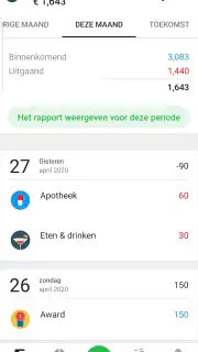 Money Lover - Kosten Tracker screenshot 1
