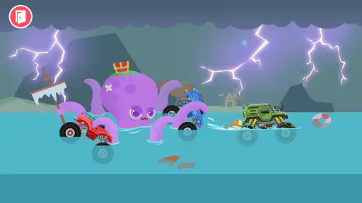 Monstertruck Racespel Kids screenshot 3